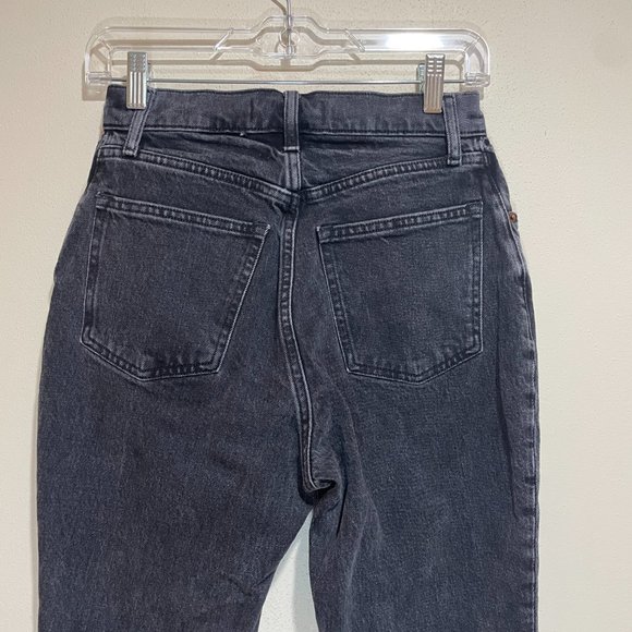 Abercrombie & Fitch Curve Love The 70s Vintage Flare Ultra High Rise Jean Short - Picture 8 of 12
